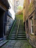 A view of the town of Holmfirth in south Yorkshire photo