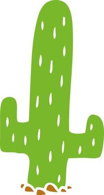 cartoon doodle of a cactus