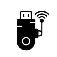 USB icon in vector, Logotype vector