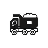 Truck icon in vector, Logotype vector