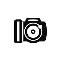 Camera icons isolated sign symbol in vector