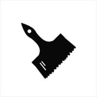 Paintbrush icon isolated sign symbol in vector. Logotype vector