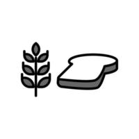 Illustration Vector Graphic of Bread Icon