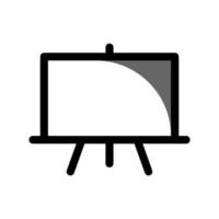 Illustration Vector Graphic of Presentation Board icon