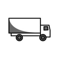 Illustration Vector Graphic of Truck Icon