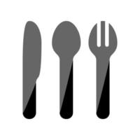 Illustration Vector graphic of fork icon design