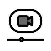 Illustration Vector graphic of Video Icon