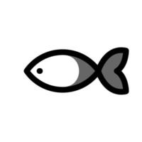 Illustration Vector graphic of Fish icon