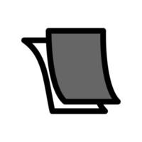 paper icon template vector