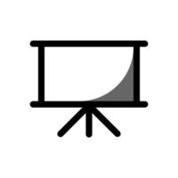 Illustration Vector Graphic of Presentation Board icon