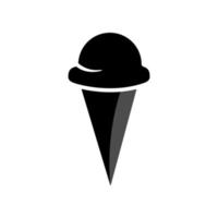 ilustración vectorial gráfico del icono de helado vector