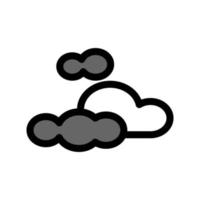 Illustration Vector Graphic of Cloudy Icon