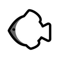 Illustration Vector graphic of Fish icon