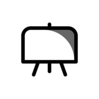 Illustration Vector Graphic of Presentation Board icon