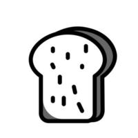 Illustration Vector Graphic of Bread Icon