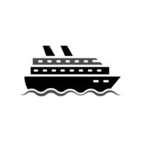 Illustration Vector Graphic of Ship Icon