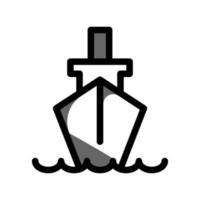 Illustration Vector Graphic of Ship Icon