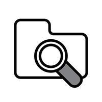 Illustration Vector Graphic of Magnifying Icon