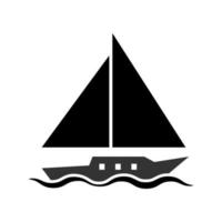 Illustration Vector Graphic of Yacht Icon