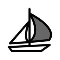 Illustration Vector Graphic of Yacht Icon