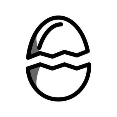 Illustration Vector graphic of egg icon