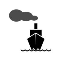 ilustración vectorial gráfico del icono de la nave vector