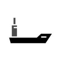 ilustración vectorial gráfico del icono de la nave vector