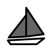 Illustration Vector Graphic of Yacht Icon