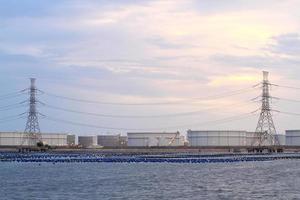 Storage tanks and Electricity post photo