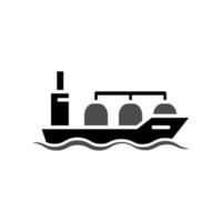 Illustration Vector Graphic of Ship Icon