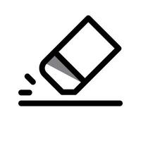 Illustration Vector Graphic of Eraser Icon Design