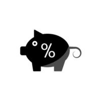 Illustration Vector Graphic of Piggy Bank Icon