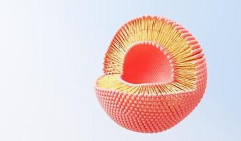 3d render cell membrane Phospholipid Bilayer. Layers of molecules. Gene expression. nucleotide database. Fluid mosaic model for education. Human gene. Plasma membrane structures. photo