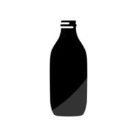 ilustración vectorial gráfico del icono de la botella de leche vector