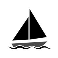 Illustration Vector Graphic of Yacht Icon