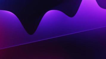 3d render of flash neon and light glowing on dark scene. Speed light moving lines. photo