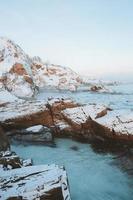 Winter on the beach photo