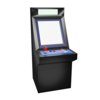 Retro arcade machine png