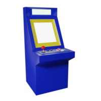 3D arcade machine png