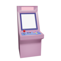 Macchina da sala giochi 3D png