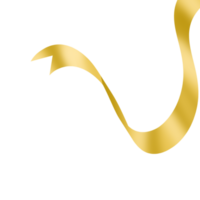 Gold Ribbon Banner png