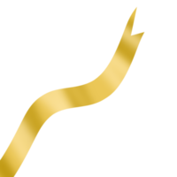 Gold Ribbon Banner png