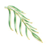 Luxury Leaf Decoration png