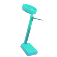 Instrumento de medición de renderizado 3d para objetos de peso y altura. png