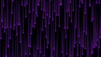 Abstract square grid particle falling animation background video