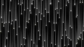 fundo de animação de queda de partícula de grade quadrada abstrata video