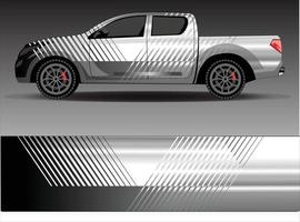 Car wrap decal graphics. Abstract eagle stripe  grunge racing and sport background for racing livery or daily use car vinyl sticker vector