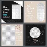 new arrival banner template vector