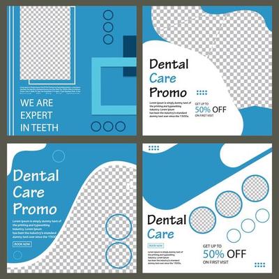 dental care banner template