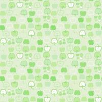 Apple seamless repeat all over pattern vector